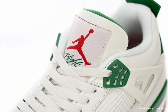 Cheap Husky 4 Green SB Retro Jordan DR5415-103 Pine 0814